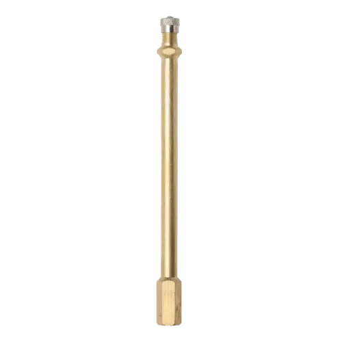 Przedłużka do zaworów wentyli mosiądz do pompowania kół 142mm  1