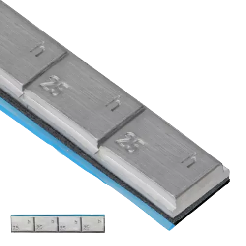 Ciężarki klejone 4x25g TRUCK ciężarowe PB 100g 20 szte 1