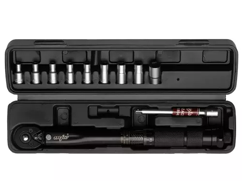 Klucz dynamometryczny 1/4" 2-24 Nm rowerowy zestaw nasadek 1