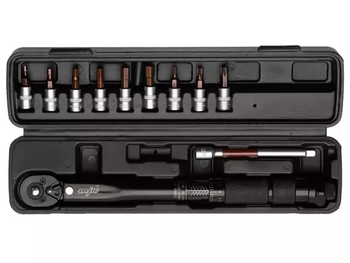 Klucz dynamometryczny 1/4" 2-24 Nm rowerowy zestaw bitów 1