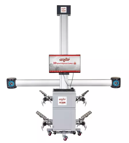 Profesjonalny 3D system do pomiaru geometrii kół | Automatyczna regulacja wysokości kamer 1