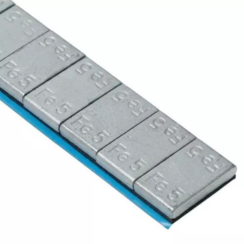 Ciężarki klejone 5gx12 POLY kwadrat do felg aluminiowych 100 sztuk 1