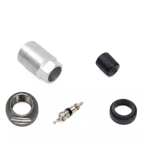Zestaw naprawczy zaworu TPMS Schrader Gen Alpha metalowy skręcany do Chrysler Dodge Jeep Mercedes-Benz Smart Lancia 1