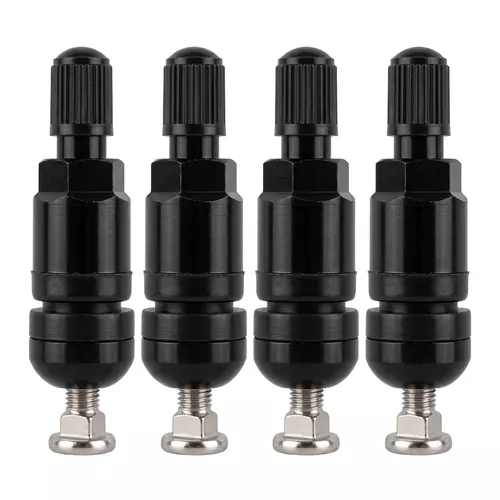 Zawory do czujników 4x wentyl TPMS-48 czarny 1