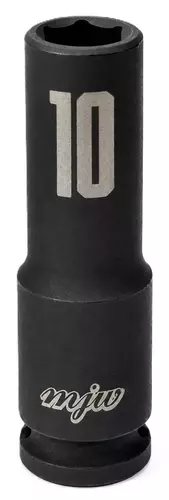 Nasadka udarowa 3/8" 6-kąt długa 10 mm 1