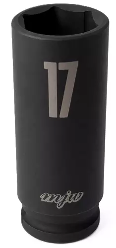 Nasadka udarowa 3/8" 6-kąt długa 17 mm 1
