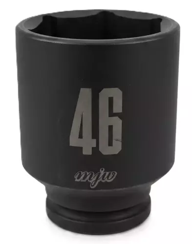 Nasadka udarowa 1/2" 6-kąt długa 46 mm 1