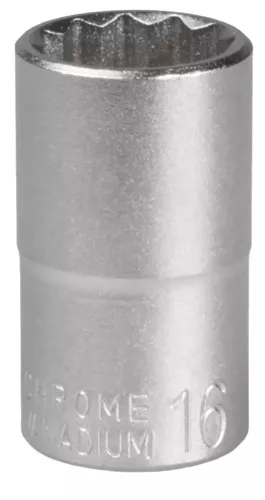 Nasadka 1/2" 12-kąt 16 mm 1