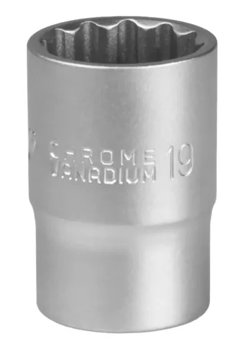 Nasadka 1/2" 12-kąt 19 mm 1