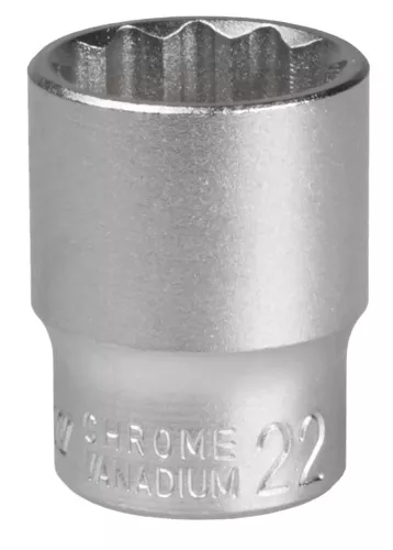 Nasadka 1/2" 12-kąt 22 mm 1