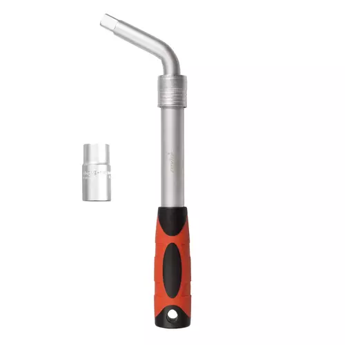 Zestaw do kół 1/2" – klucz teleskopowy i nasadka 17×19 mm 1